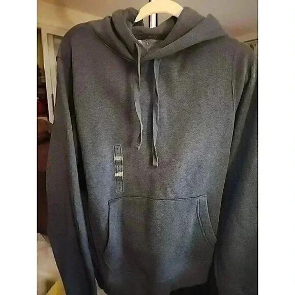 VRST Men's Classic Fleece Hoodie size S NWT Excellent Blue - Picture 1 of 5